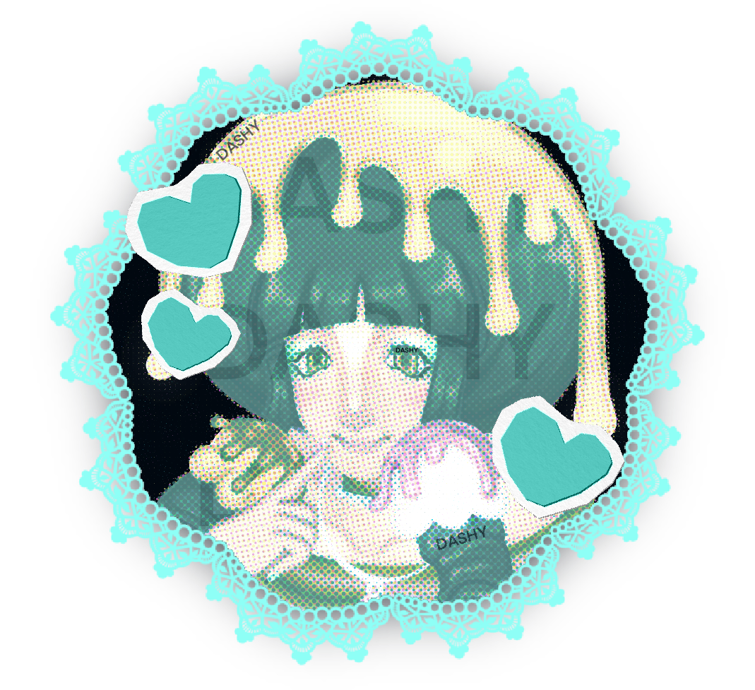 circular image of my oc sundae